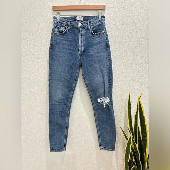 Agolde Nico Skinny Jeans Size 27 - Picture 1 of 4